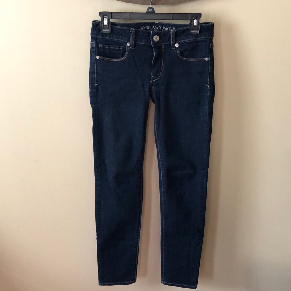 American Eagle Outfitters dark jeans